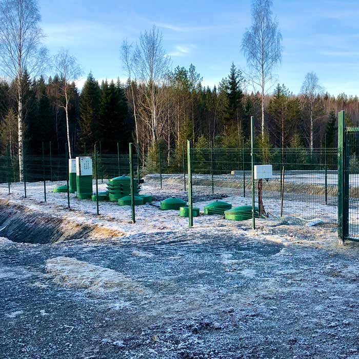 Хозяйственно-бытовой сток - 50 м3 в сутки, Горный парк "Рускеала", респ. Карелия