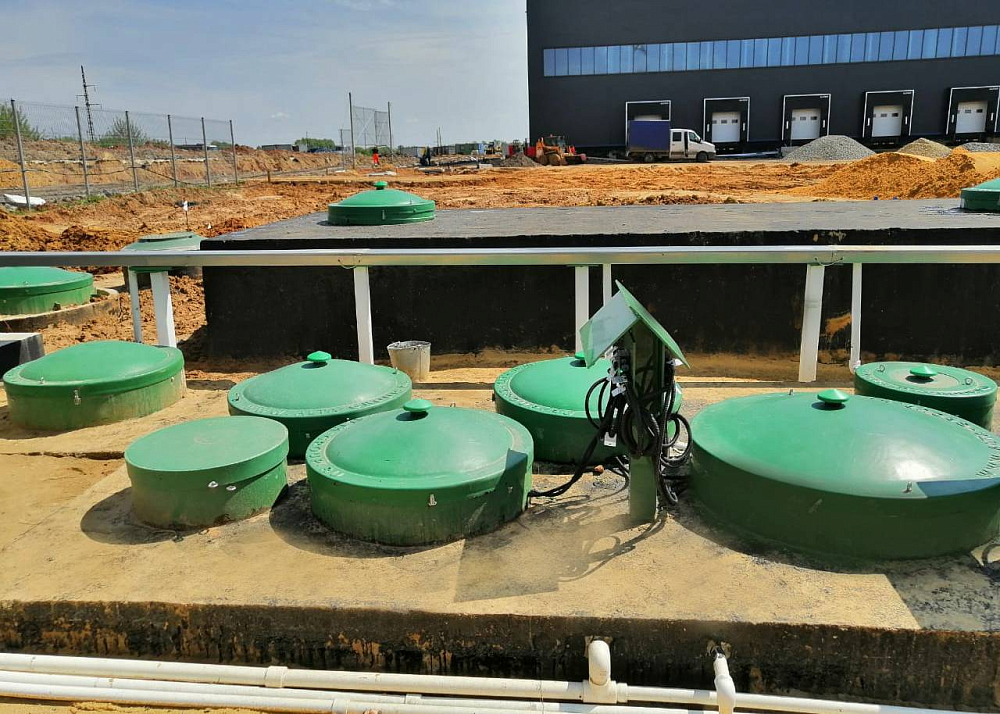 Хозяйственно-бытовой сток - 20 м3 в сутки, производственно-складского комплекса "FOROOM", МО